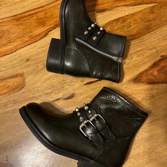 Used once l Steven Madden calf skin thick leather size 37 - Picture 2 of 8